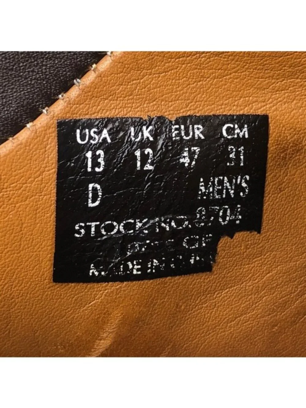 Red Wing Shoes Stitchmax 8704 Work Shoes 13 D